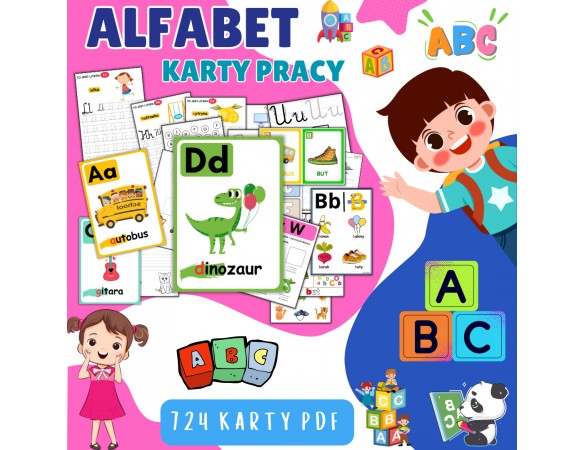ALFABET - Karty Pracy