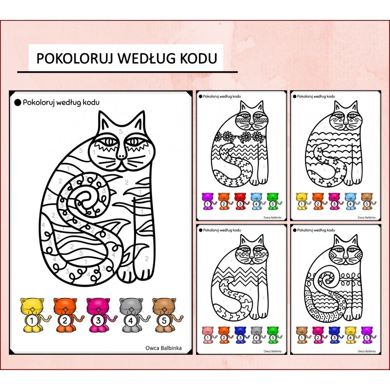 Dzień Kota Karty Pracy- Owca Balbinka