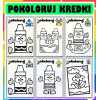 Dzień Kredki Karty Pracy – Owca Balbinka