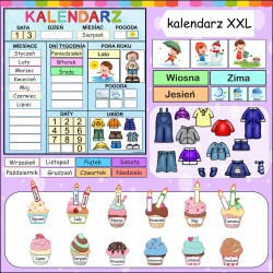 Kalendarz Karty Pracy – Owca Balbinka