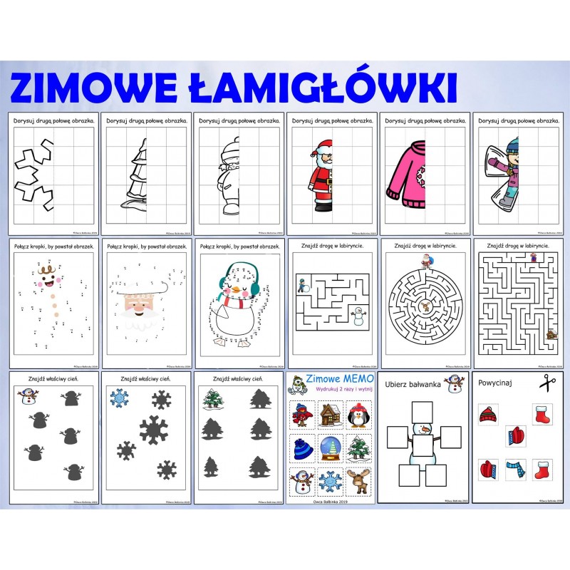 Zestaw ZIMOWY
