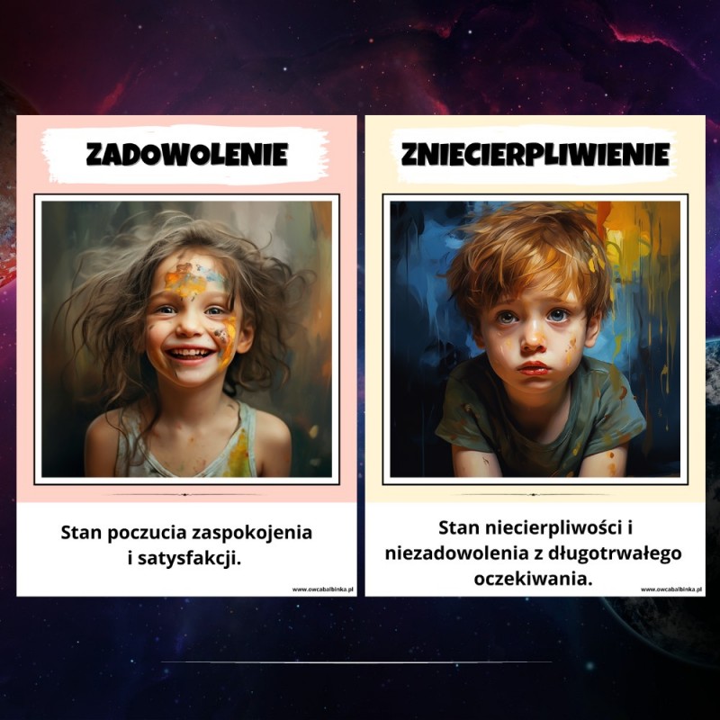 Emocje Karty Demonstracyjne- Owca Balbinka