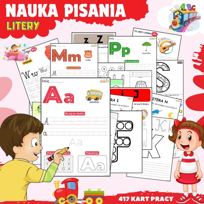 Nauka Literek Do Druku – Owca Balbinka