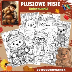 PLUSZOWE MISIE - Kolorowanki