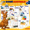 Dzień Australii Karty Pracy- Owca Balbinka