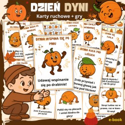 DZIEŃ DYNI – karty ruchowe i gry dla dzieci pełne zabawy i ruchu