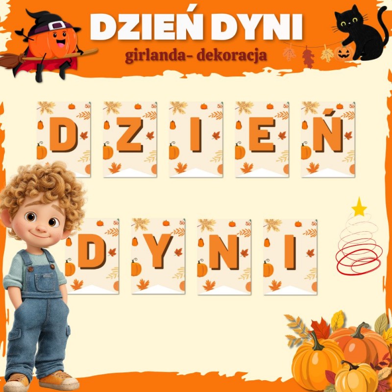 Dzień Dyni Karty Pracy – Owca Balbinka