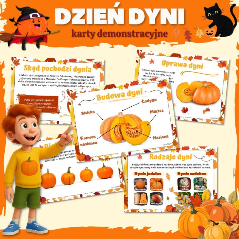 Dzień Dyni Karty Pracy – Owca Balbinka