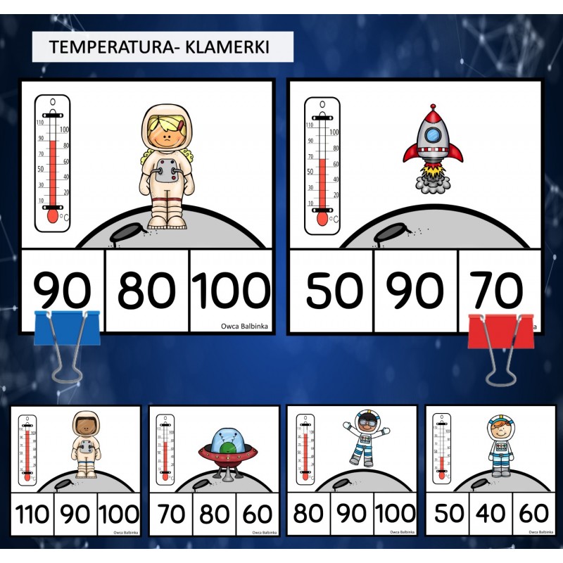 Dzień Kosmosu Karty Pracy – Owca Balbinka