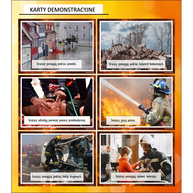 Strażak Karty Pracy – Owca Balbinka