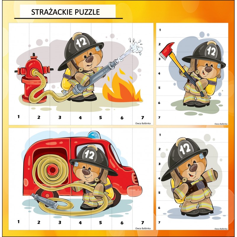 Strażak Karty Pracy – Owca Balbinka