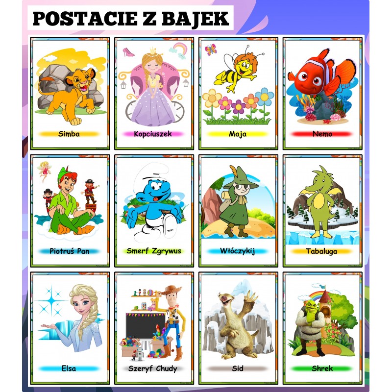 Dzień Postaci z Bajek - karty pracy – Owca Balbinka
