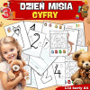 Zestaw DZIEŃ MISIA- cyfry