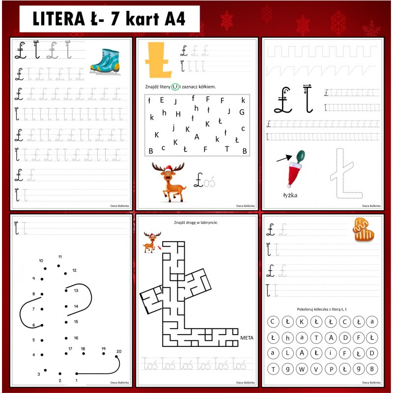 ŚWIĄTECZNY ALFABET ŚWIĄTECZNY ALFABET