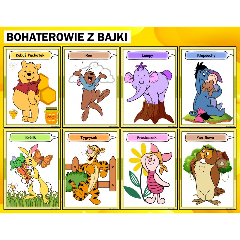 Kubuś Puchatek Karty Pracy – Owca Balbinka