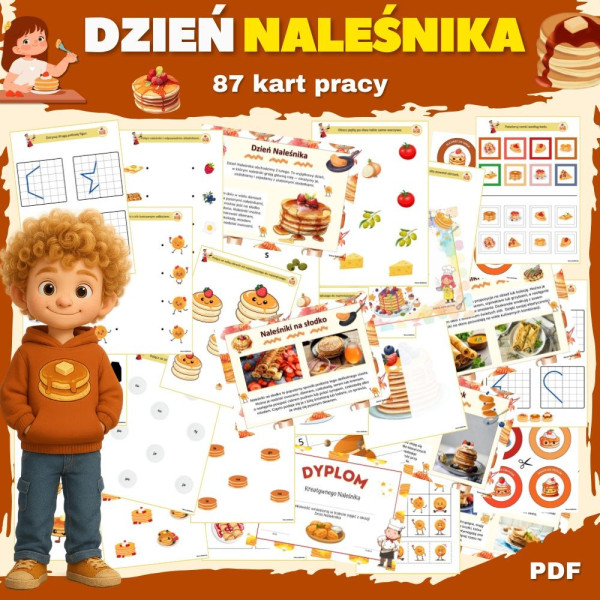Dzień Naleśnika- Karty Pracy Owca Balbinka