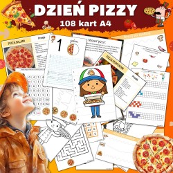 Dzień Pizzy Karty Pracy – Owca Balbinka