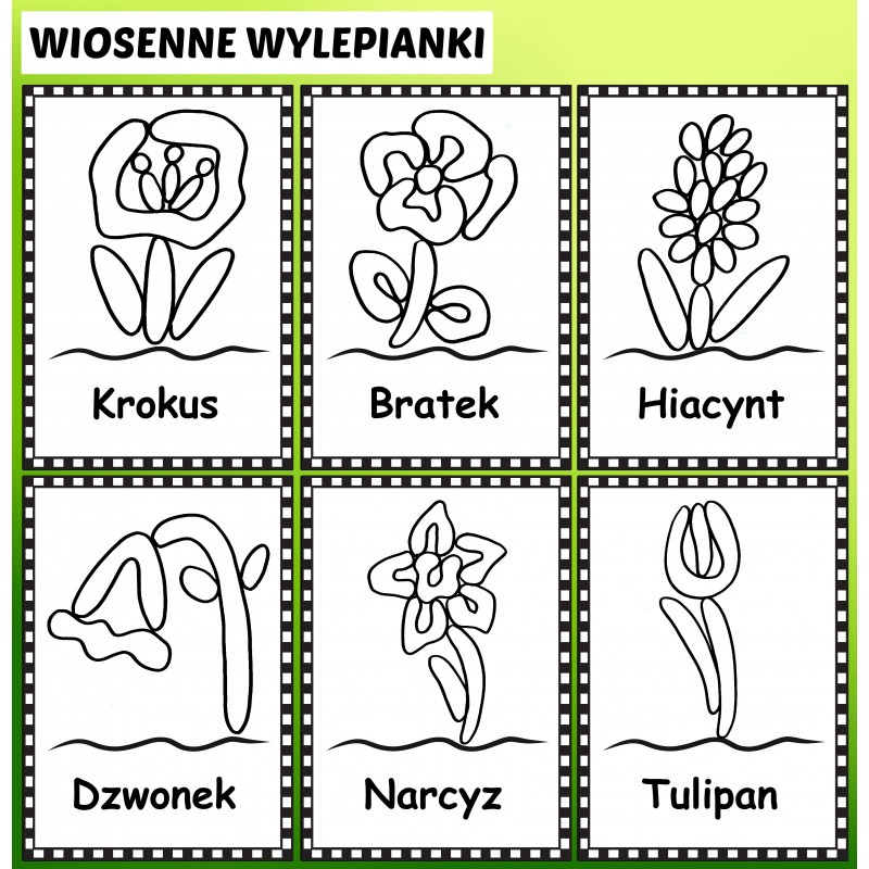 Wiosna W Ogrodzie Karty Pracy – Owca Balbinka