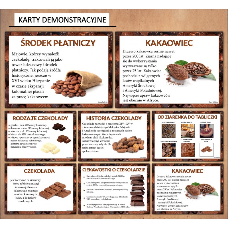Dzień Czekolady Karty Pracy – Owca Balbinka