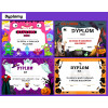 Halloween Karty Pracy – Owca Balbinka