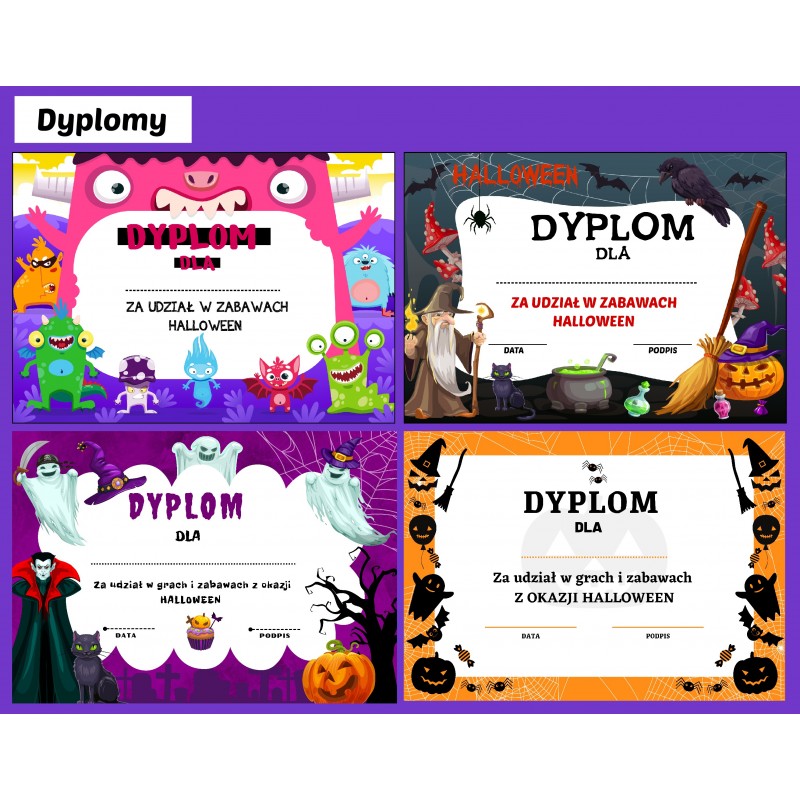 Halloween Karty Pracy – Owca Balbinka