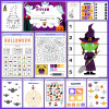 Halloween Karty Pracy – Owca Balbinka