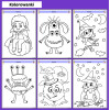 Halloween Karty Pracy – Owca Balbinka