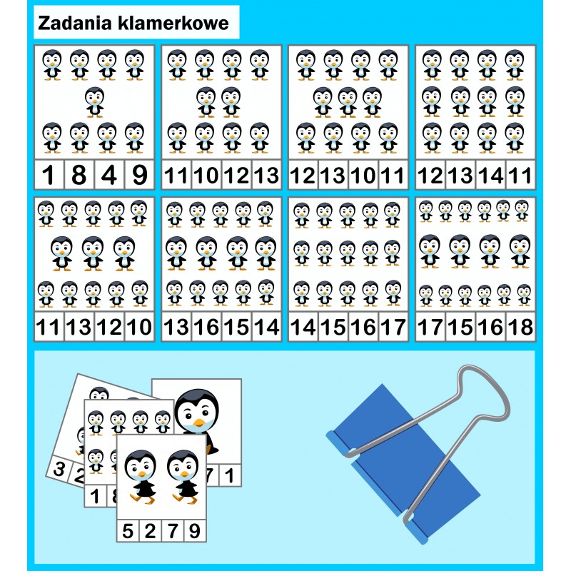 Dzień Pingwina Karty Pracy- Owca Balbinka