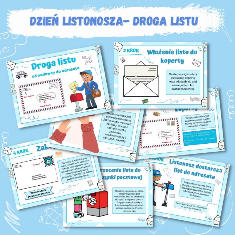 Dzień Poczty Karty Pracy- Owca Balbinka