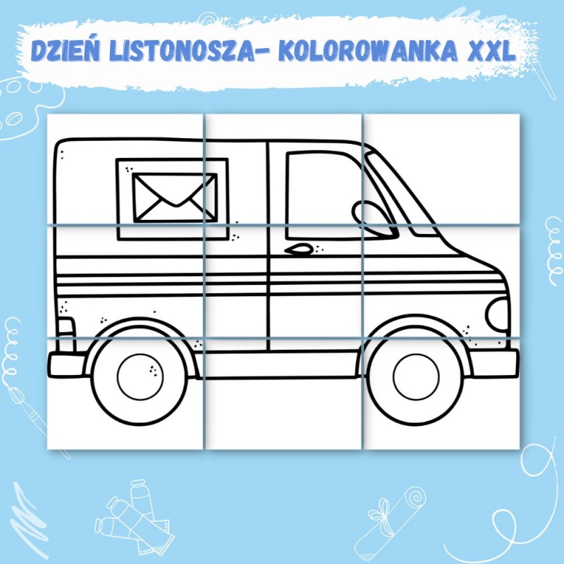 Dzień Poczty Karty Pracy- Owca Balbinka