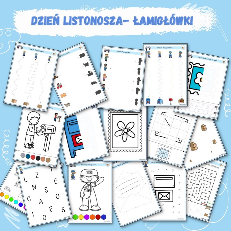 Dzień Poczty Karty Pracy- Owca Balbinka
