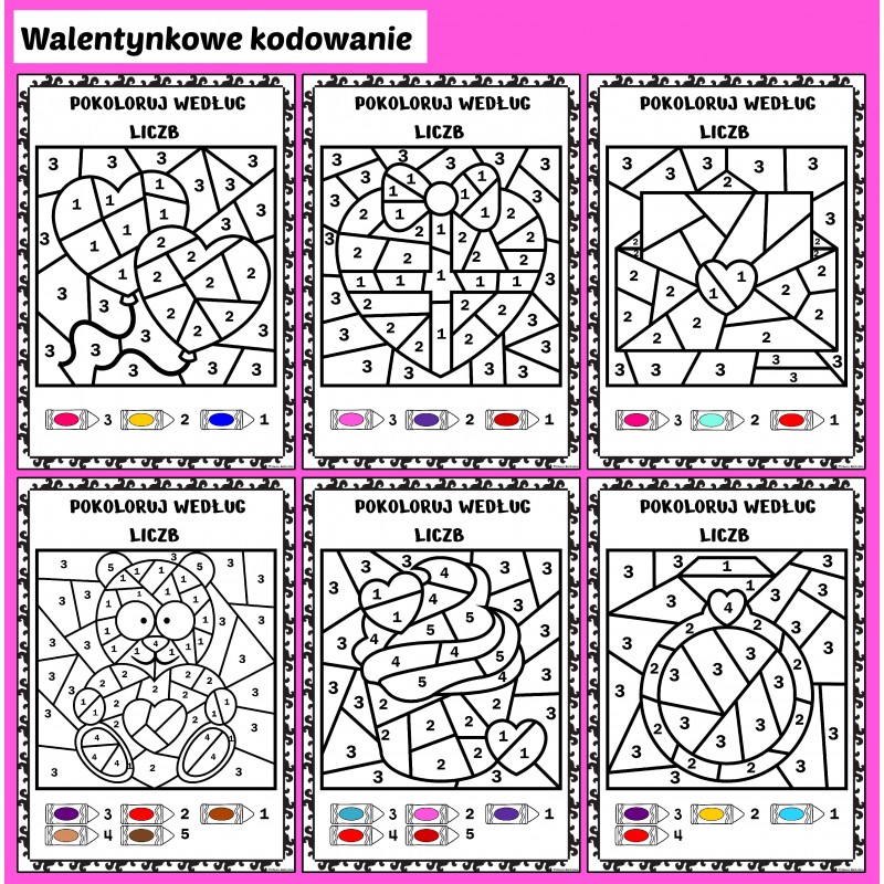 Walentynkowe ŁAMIGŁÓWKI