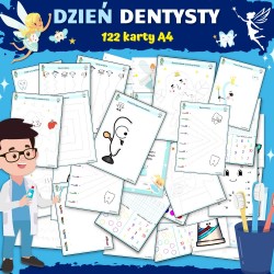 Dzień Dentysty Karty Pracy – Owca Balbinka
