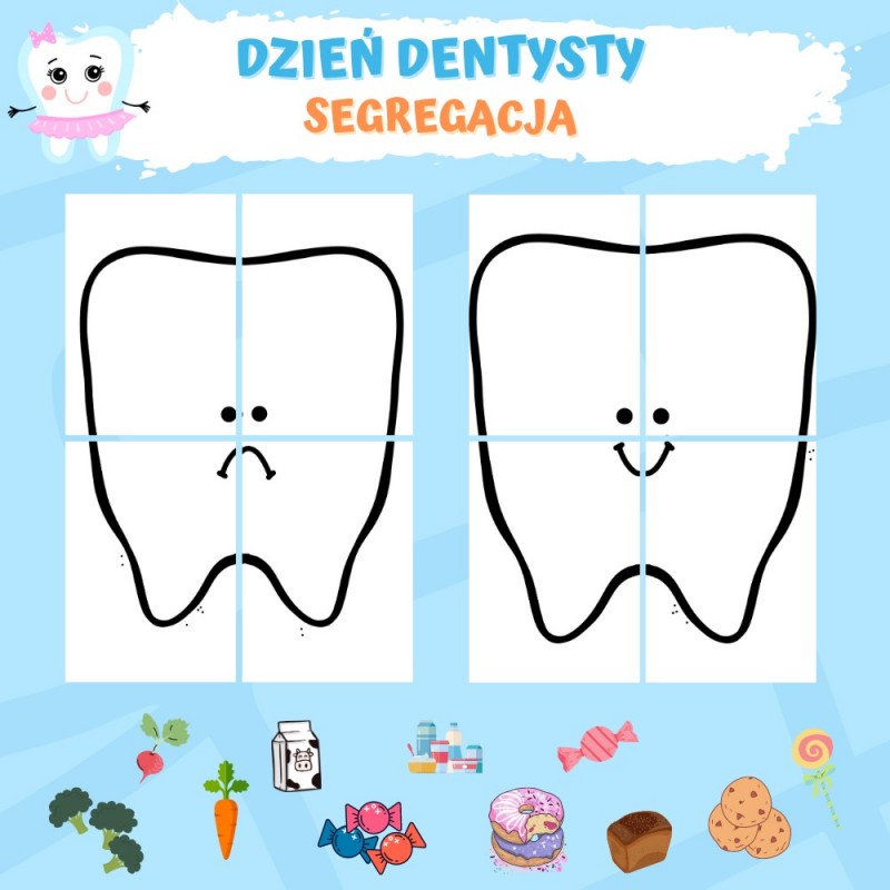 Dzień Dentysty Karty Pracy – Owca Balbinka