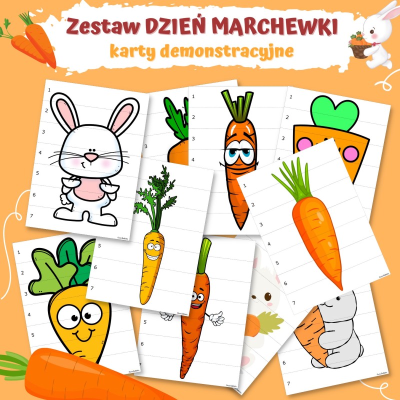 Dzień Marchewki Karty Pracy – Owca Balbinka