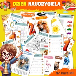 Dzień Nauczyciela Karty Pracy - Owca Balbinka