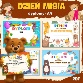 Dzień Misia- Dyplomy