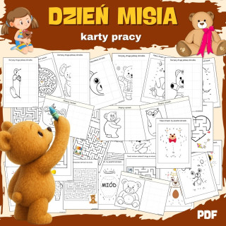 Dzień Misia- Karty pracy