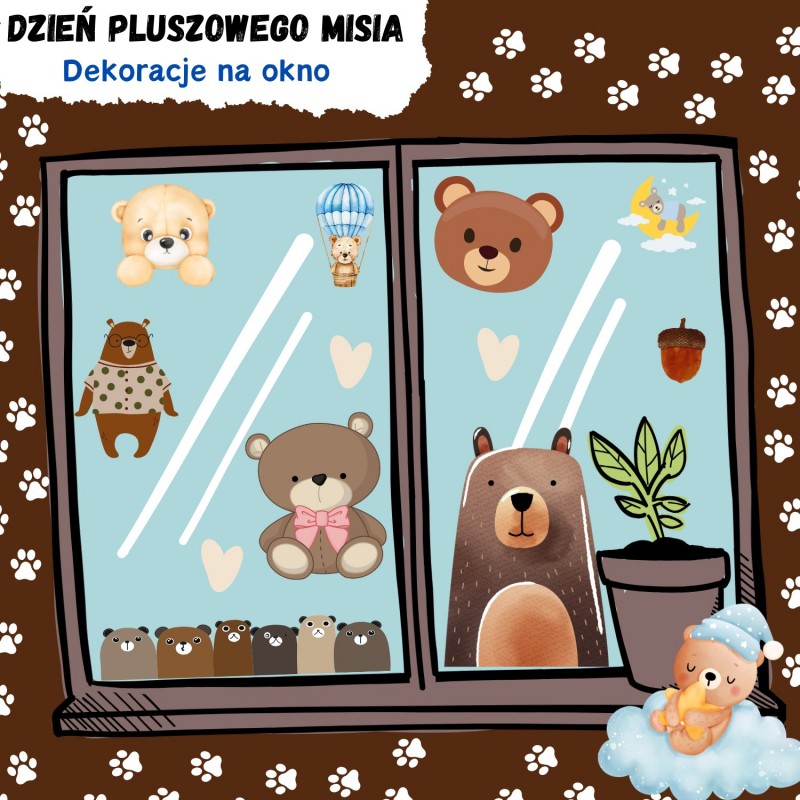 Dzień Pluszowego Misia Karty Pracy - Owca Balbinka