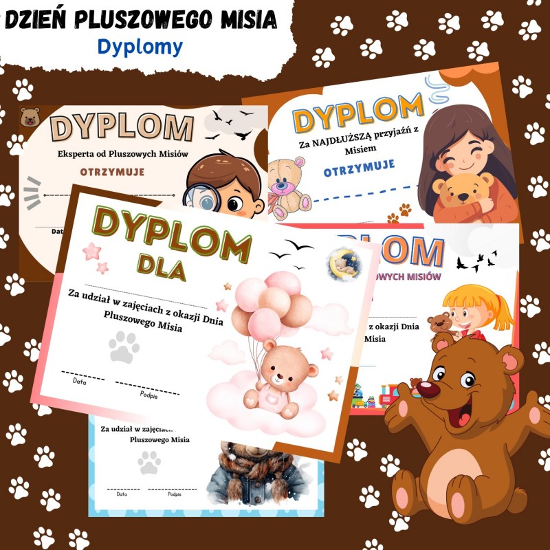 Dzień Pluszowego Misia Karty Pracy - Owca Balbinka