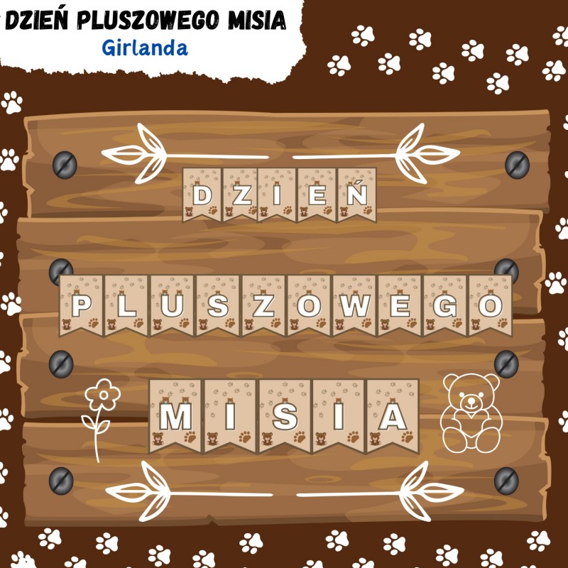 Dzień Pluszowego Misia Karty Pracy - Owca Balbinka