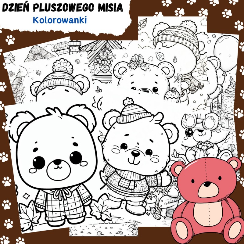 Dzień Pluszowego Misia Karty Pracy - Owca Balbinka
