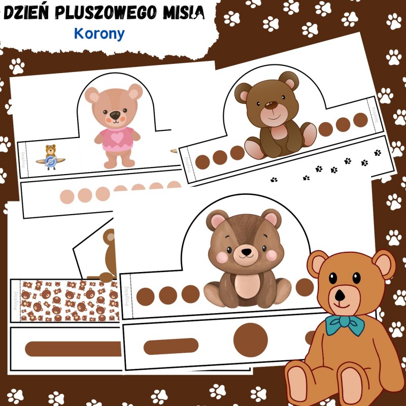 Dzień Pluszowego Misia Karty Pracy - Owca Balbinka
