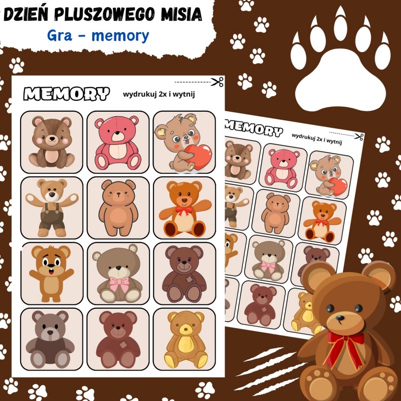 Dzień Pluszowego Misia Karty Pracy - Owca Balbinka