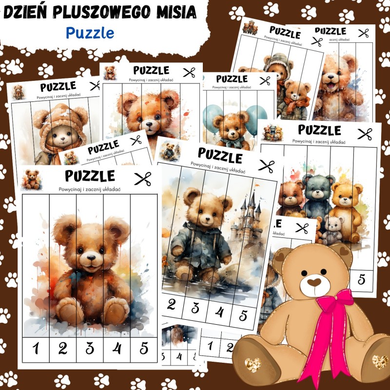 Dzień Pluszowego Misia Karty Pracy - Owca Balbinka