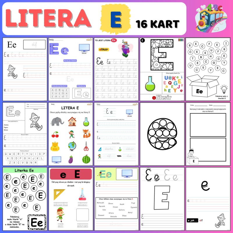 ALFABET - Karty Pracy