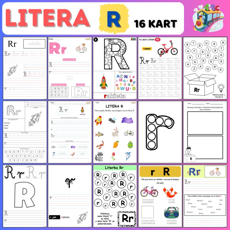 ALFABET - Karty Pracy