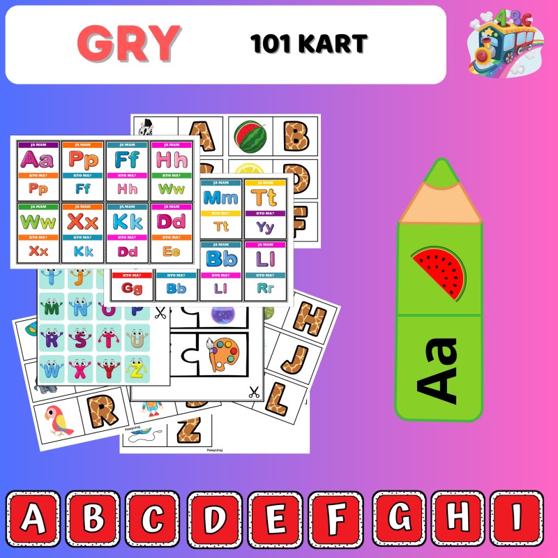 ALFABET - Karty Pracy