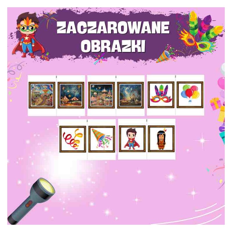 Zestaw Karnawałowy Karty Pracy - Owca Balbinka