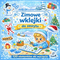 ZIMA - Wklejki do Zeszytu